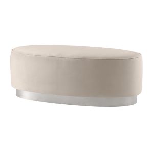 Selini Footstool – Chalk