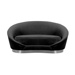 Selini Two Seat Sofa - Black