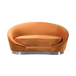 Selini Two Seat Sofa - Pumpkin