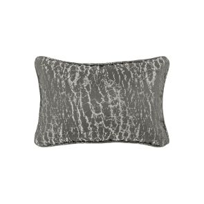 Cojín rectangular Pewter Crackle