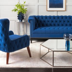 Bergman 3-Sitzer Sofa - Marineblau