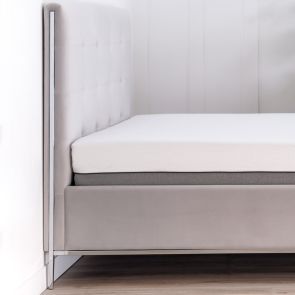 Stiletto Bed - Zilver