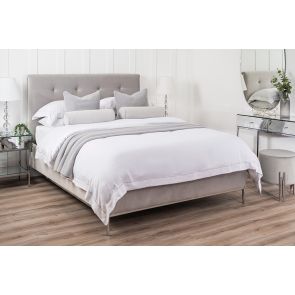 Stiletto Bed - Zilver