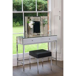 Stiletto Toughened Mirror Console Table