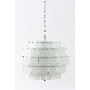 Lustre voile en argent