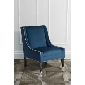 Lauren Lounge stoel/fauteuil - Blauw