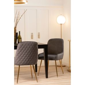 Watson silla de comedor- Gris tormenta