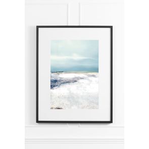 Whale Cove No.2 Wall Art - Black Frame