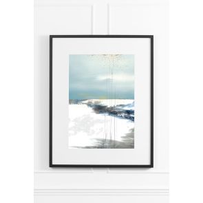 Whale Cove No.3 Wall Art - Black Frame