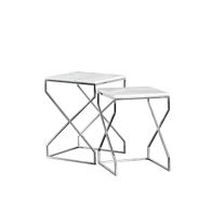 Alhambra Silver Nesting tables 