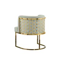 Alveare Dining Chair Brass - Jade
