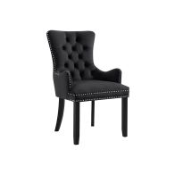 Antoinette Carver Chair - Black