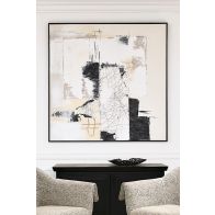 Improvison - Hand-Painted Wall Art