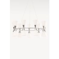 Camille Chandelier Chrome