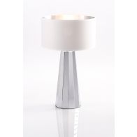 Docena Table Light White / Silver