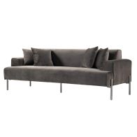 Duke Three Seat Sofa - Carbon