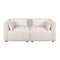 Essen Two Seat Sofa – Ivory Chenille 