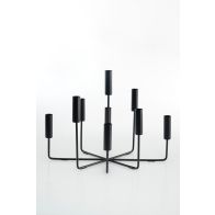Fiori Candelabra Black 