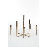 Fiori Candelabra Brass 