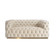 Frankfurt Two Seat Sofa - Chalk
