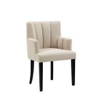 Hatfield Carver Chair - Limestone       