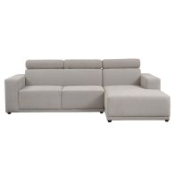 Heather Right hand Corner Sofa - Taupe 