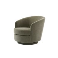 Melville Swivel Chair - Beetle Green