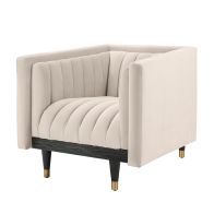 Metz Armchair - Chalk