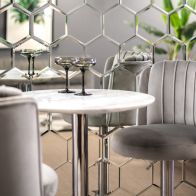 Mirrored Hexagonal Wall Tiles Pack