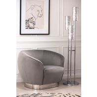 Moray Floor Light Chrome 