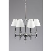 Paloma Six Light Crystal Pendant