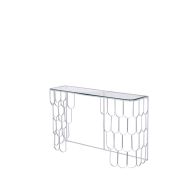 Pino Silver Console Table 