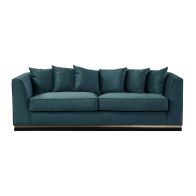 Pino Three Seat Sofa - Peacock