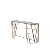 Pino Brass Console Table 