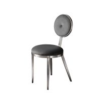 Ravello Dining Chair Silver - Smoke