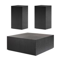 Set of 2 Renato Side tables and Coffee table