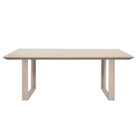 Rocco Washed Grey Oak Dining Table