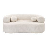 Rolls Two Seat Sofa Natural Linen 