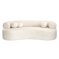 Rolls Three Seat Sofa Natural Linen