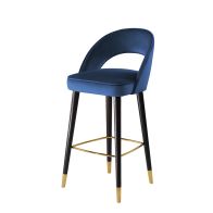 Rossini Bar Stool - Navy