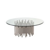 Rubell Silver Coffee Table