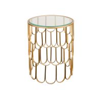 Pino Brass Side Table 