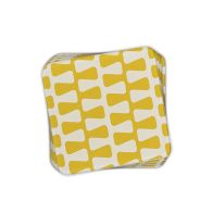 Set of 6 Glass Coasters Kelp - gft