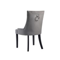 Torino Dining Chair with Back Ring - Smoke  