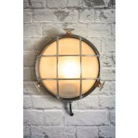 Tristan Circular Cage Wall Light