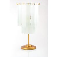 Veil Brass Table Light