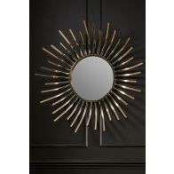 Zia Brass Wall Mirror 