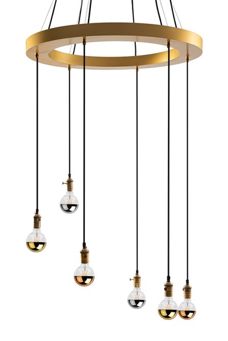 Barrington Chandelier Brass-view5